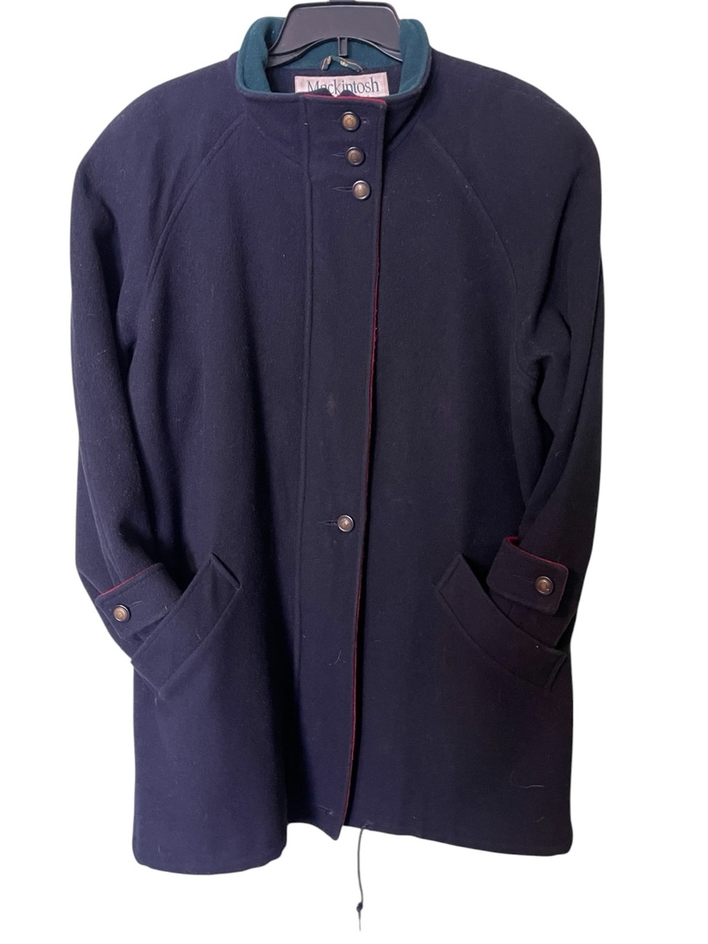 Vintage Mackintosh wool coat. Size 10 GUC - Picture 4 of 11